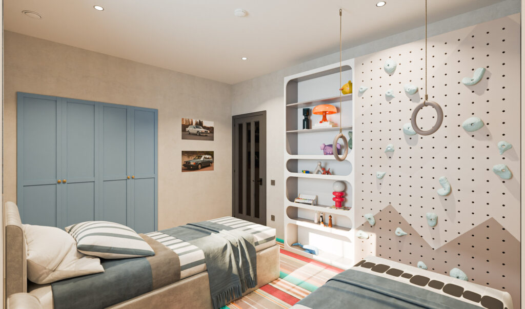 small-craftsman-house-kids-room-design-idea