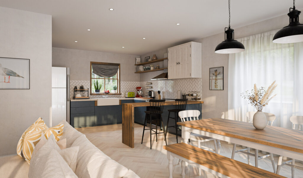 small-craftsman-house-kitchen-zone-idea